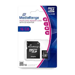 Карта пам'яті Mediarange 16GB microSD class 10 (MR958) - мініатюра 2