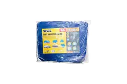 Тент захисний Mastertool 5 х 8 м 65 г/м² синій - мініатюра 2