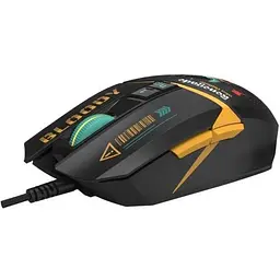 Миша A4Tech W63 Max Renegade, Midnight, USB, оптична (сенсор MAX BC3332-A 12K), 100 - 12 000 dpi, 250 IPS, 6 кнопок, RGB підсвічування - мініатюра 3