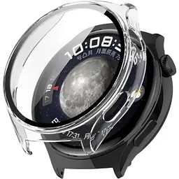 Чохол-накладка DK Пластик Gloss Скло Full Cover для Huawei Watch 4 (clear)