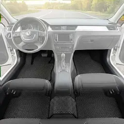 Килимки в салон EVA Skoda Octavia A7 2014-2021 Повний комплект 5 шт