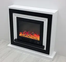 Електричний камін Lindos 1500Вт Bluetooth звук потріскування дров (10080110) - мініатюра 8
