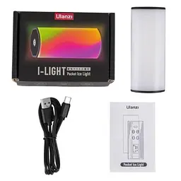 Відеосвітло Ulanzi Vijim Compact Tube light UV-2637 i-Light Black - мініатюра 6