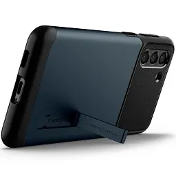 Чохол-накладка Spigen Slim Armor для Samsung Galaxy S21 SM-G991 Metal Slate (ACS02444) - мініатюра 4