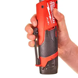 Гайковерт-тріскачка кутовий компактний акумуляторний безщітковий 1/2'' MILWAUKEE, M12 FIR12-0, 81Нм (каркас, картонне пакування) - мініатюра 4