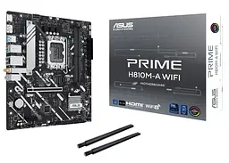 Материнська плата ASUS PRIME H810M-A WIFI (PRIME H810M-A WIFI) (Socket 1851, Intel H810, Micro-ATX) - мініатюра 7