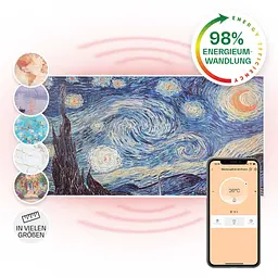 Інфрачервоний обігрівач Klarstein Wonderwall Air Art Smart (10035132) - мініатюра 8