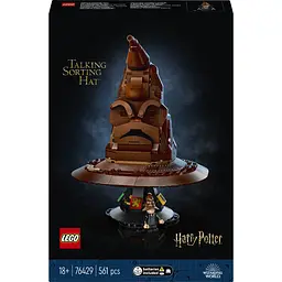 Конструктор LEGO Harry Potter Балакучий сортувальний капелюх 561 деталь (76429)