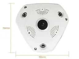 Панорамна Wi-Fi Smart камера V380-V7 із блоком живлення - мініатюра 5
