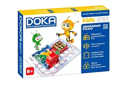 Конструктор електронний D70703 "ЗБИРАЄМО РАДІО" DOKA
