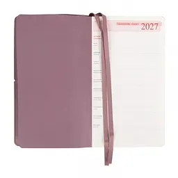 Щоденник діловий Leo Planner 2027 Glory м'який 12х20 cм 352 сторінки рожевий (252719) - мініатюра 5