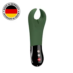 Вібратор для пеніса Fun Factory MANTA moss green/black, підходить для парних ігор - мініатюра 1