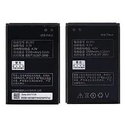 Акумулятор BL203 для Lenovo A369i/ A66/ A278T/ A208T/ A218T/ A365E/ A308T/ A396/ A316/ A316i/ A318 AAAA - мініатюра 2