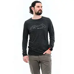 Кофта Turbat Cozy Logo 2 LS Mns S Чорна (TUR-COZYLOGo2LSBLS)