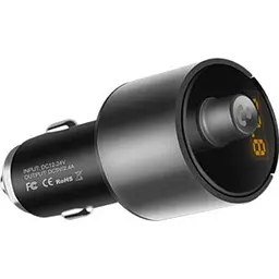 FM-трансмітер Hoco E19 Smart Metal Grey [116005] - мініатюра 3
