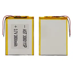 Акумулятор 3080115P універсальний з контролером, 3 х 80 х 112 мм (5300 mAh)/ для планшета