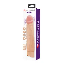 Вібратор Pretty Love Rufus Realistic Vibrating Dildo PRETTY LOVE BW-500082 103509 - мініатюра 8