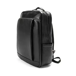 Шкіряний чорний рюкзак Tiding Bag A25F-8528-3A - мініатюра 3