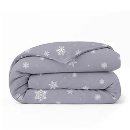 Дитяча постільна білизна фланель в ліжечко SNOWFLAKES FROST CS5 COSAS (4822052477151) - мініатюра 3