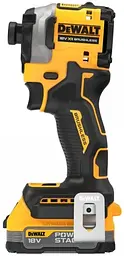 DeWALT Шурупокрут ударний аккумуляторний XR Li-Ion 18В безщітковий PowerStack 1х1.7А·рік 206 Нм 3250об·хв 3800уд/хв кейс і ЗП 0.95кг - мініатюра 6