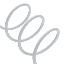 PD кабель Baseus Pudding Series Fast Charging Cable Type-C to iP 20W 2m білий P10355701221-01 - мініатюра 5