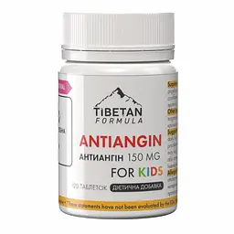 Таблетки Tibetan Formula Антиангін дитячий 120 таблеток