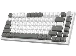 Клавіатура Ajazz AK820 White Grey