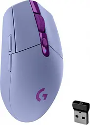 Миша бездротова Logitech G305 Lilac (910-006022) - мініатюра 4