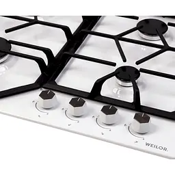 Варильна поверхня Weilor GM 604 газова WH - мініатюра 4