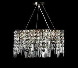 Кришталева люстра Splendid Ray LGH90357/10 (FGD) - підвісна люстра в золоті з кришталем - мініатюра 2