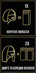 Стійка фарба для волосся Syoss відтінок 6_8 темно русявий 115 мл - мініатюра 2