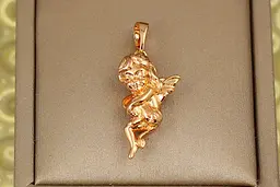 Кулон Xuping Jewelry литий ангел 2,2 см золотистий