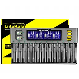 Зарядний пристрій для акумуляторних батарей на 12 каналів Liitokala Lii-S12 - мініатюра 3