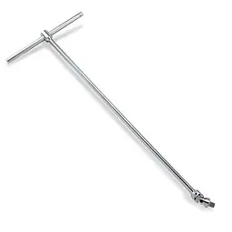 Вороток Т-подібний 1/2" 500 мм з карданом Toptul 000256517