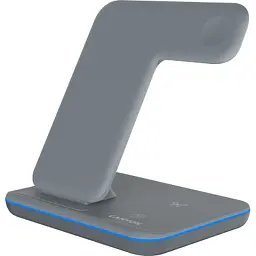 Зарядний пристрій Canyon WS-303, 3in1 Wireless Dark Grey (CNS-WCS303DG) - мініатюра 2