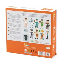 Магнітна гра Viga Toys Вдягни хлопчика (44636) - мініатюра 3