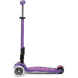 Самокат Micro Maxi Deluxe Foldable Led фіолетовий (MMD100) - мініатюра 2
