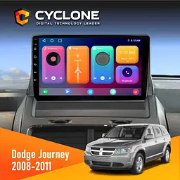 Штатна магнітола Dodge Journey 2008-2011 Cyclone C9-001 2x32 CPL Cyclone (НФ-00002136)