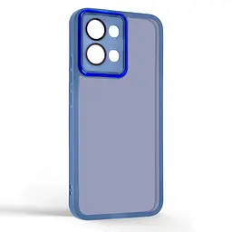 Защитный чехол для OPPO A6 Pro 4G, Shade, синий, TPU+PC, матовый, защита всего корпуса, панель-накладка, противоударный, с высокими бортами, амортизирует удары при падениях, ArmorStandart (ARM89235) - мініатюра 2