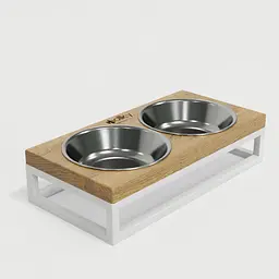 Hollky Base XS — миски на підставці для маленьких собак та котів (2 × 0,25 л) - мініатюра 5