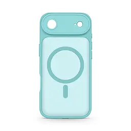 Чехол для Apple iPhone 17 Air, Lush MagCase, бирюзовый, противоударная панель-накладка из TPU и PC, полупрозрачный чехол с MagSafe (с магнитом), с защитой камеры, поддержка беспроводной зарядки, защита всего корпуса, ArmorStandart (ARM87479)
