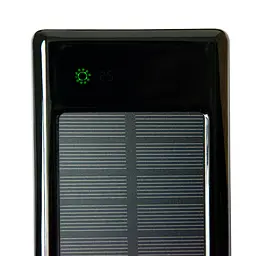 Повербанк на солнечной батарее Solar Power Bank UKC 20000mAh Черный, павер банк MicroUSB/Lightning/Type-C - миниатюра 6