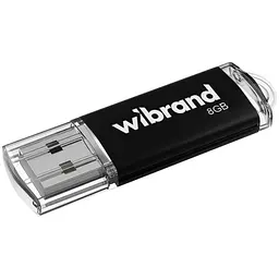 USB флеш-накопичувач Wibrand Cougar 8GB USB-A 2.0 Black (WI2.0/CU8P1B) [170478]