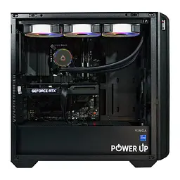 Робоча станція Power Up Desktop #638 Ryzen 9 9950x/64 GB/SSD 1TB/GeForce RTX 5070Ti 16 Gb - мініатюра 3