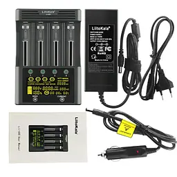 Зарядний пристрій LiitoKala Lii-600 Carcable універсальний - інтелектуальний - 4 канали - мініатюра 4