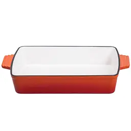 Форма для запікання чавунна 3 л, помаранчевий Yongkang HP-FLG-16 ORANGE