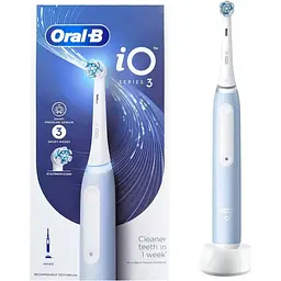Електрична зубна щітка Oral-B iO Series 3 Ice Blue [122545]