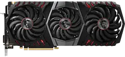 Відеокарта GeForce GTX 1080 Ti 11GB MSI Gaming X Trio (GTX 1080 Ti GAMING X TRIO) Б/В - мініатюра 2