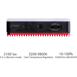 Накамерне світло Tolifo HF-64B LED 5W 3200-5600K [110687] - мініатюра 4