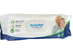 Влажные салфетки для тела Dr. Comfort с клапаном 50 шт.